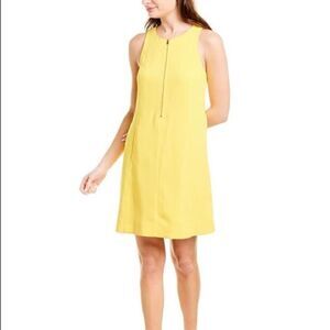 Trina Turk Bright Yellow Reef A-line Dress